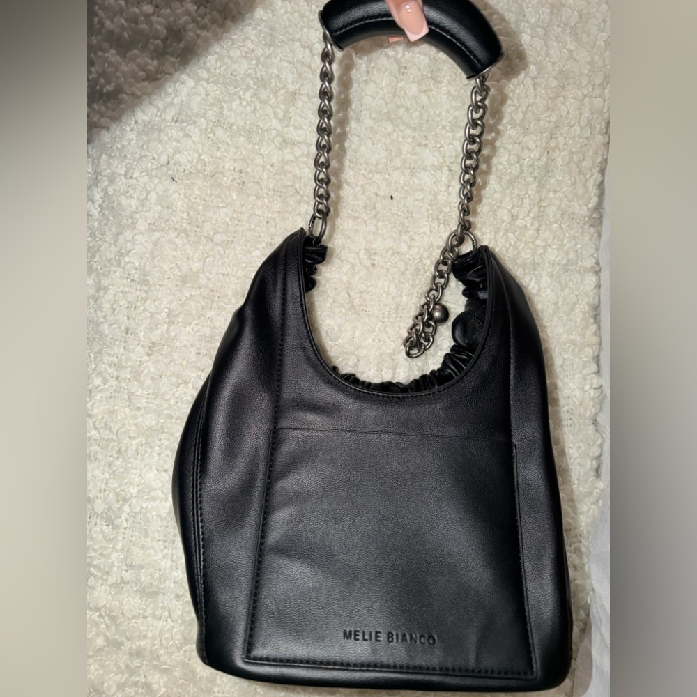 Elegant Black Chain Strap Women's Bag